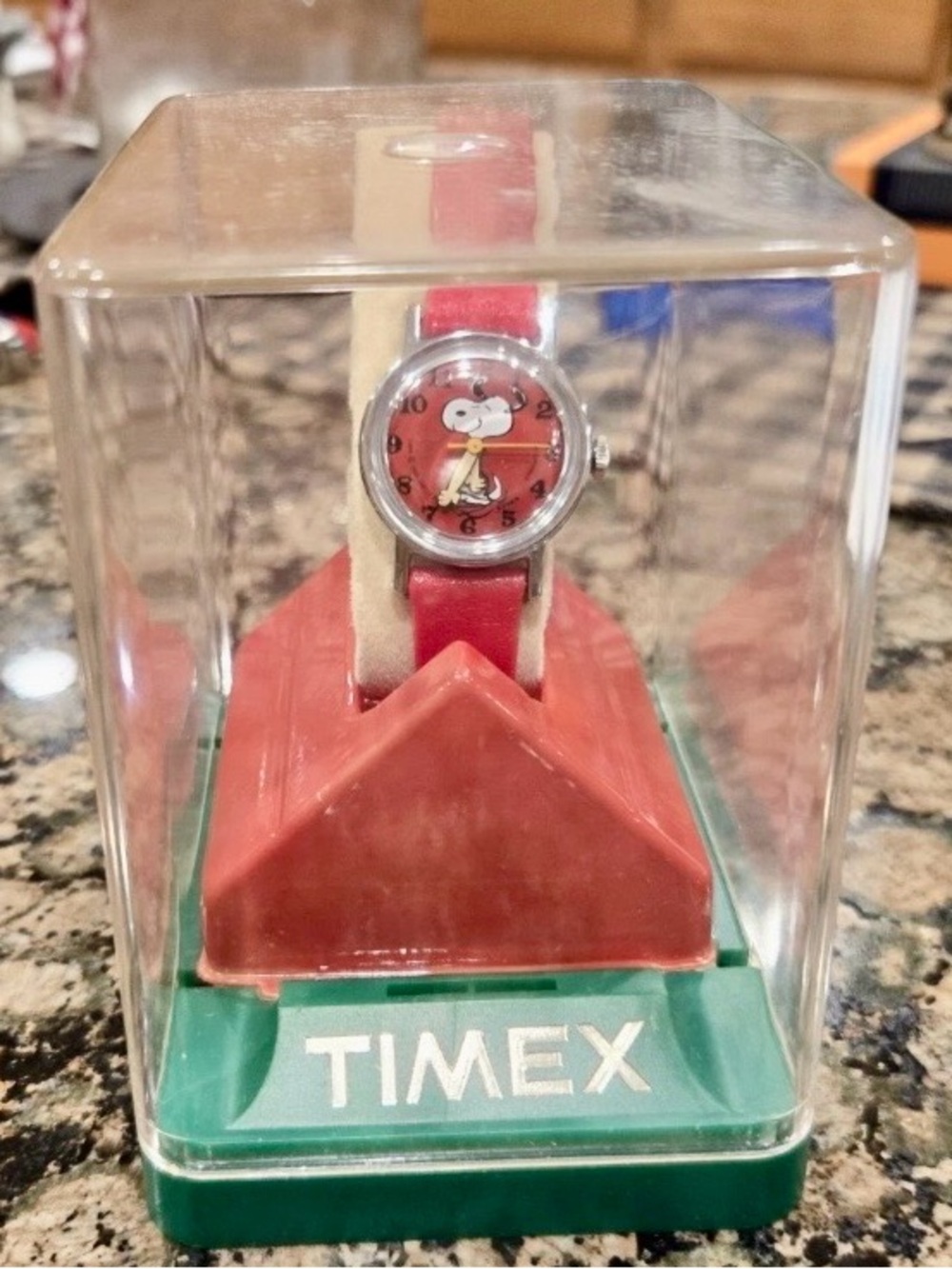 Snoopy Timex Mechanical Watch IOB